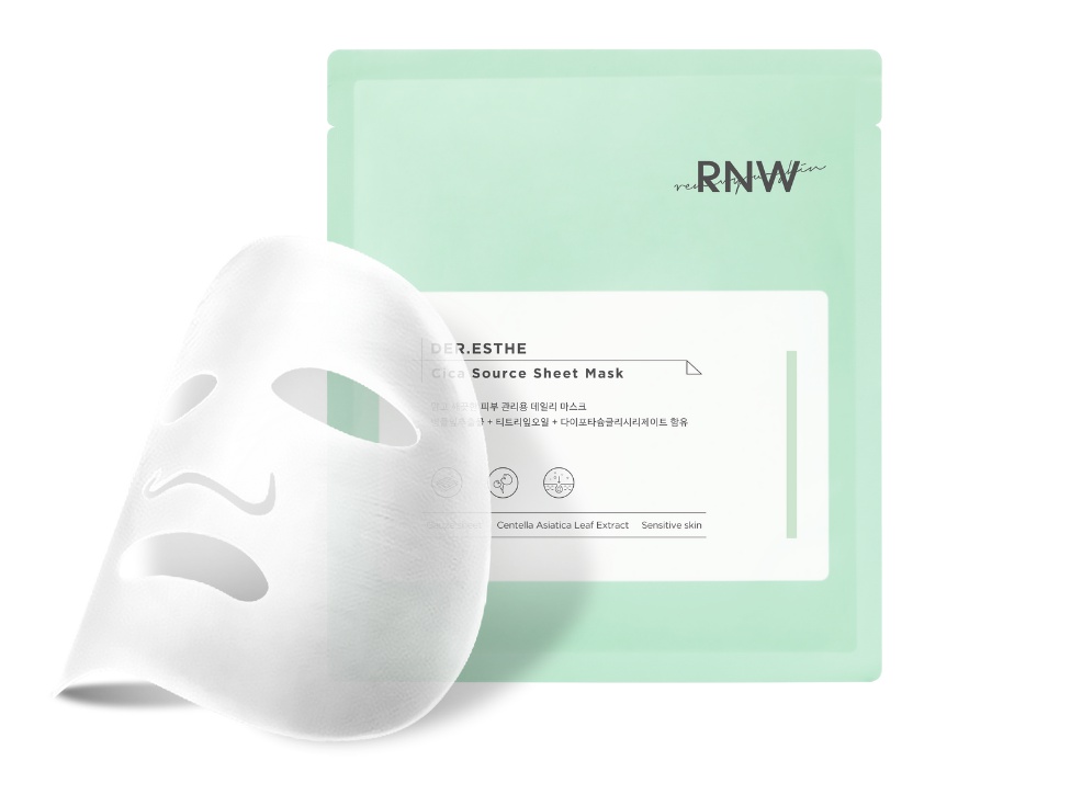 RNW Der. Esthe Cica Source Sheet Mask