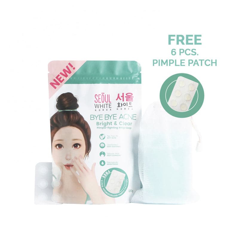 Seoul White Bright & Clear Pimple-fighting Whip Soap