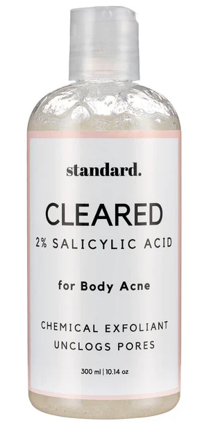 Standard Beauty Cleared- 2% Salicylic Acid Body Wash