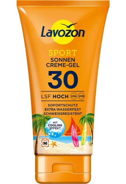 Lavozon Sport Sonnen Creme-Gel LSF 30