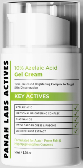 Panah Labs 10 % Azelaic Acid Gel Cream