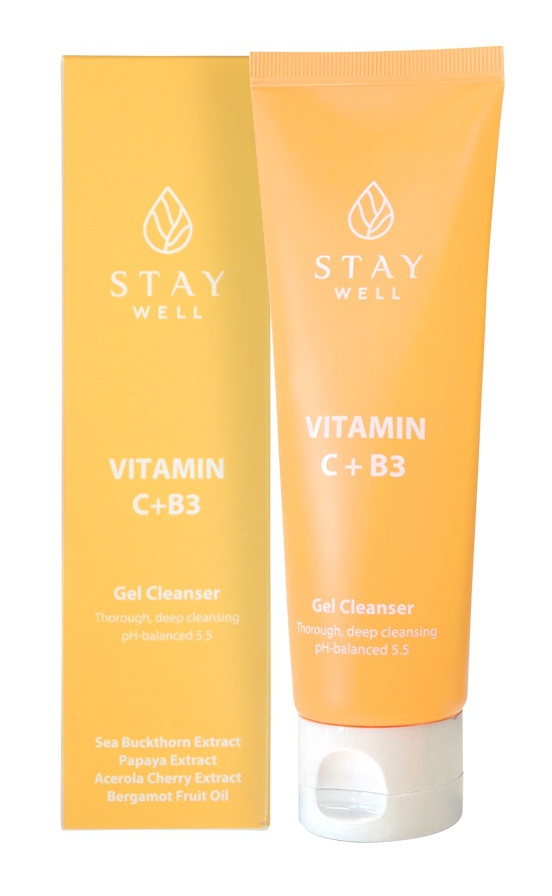 Stay Well Vitamin C+b3 Gel Cleanser