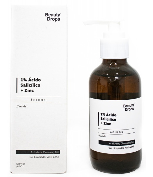 Beauty Drops 1% salicylic acid + zinc cleanser