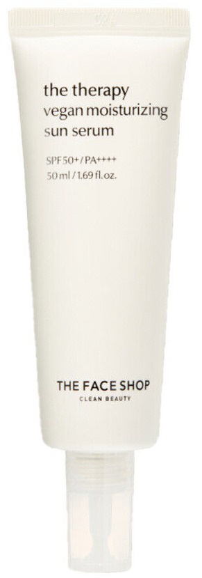 The Face Shop The Therapy Vegan Moisturizing Sun Serum SPF 50+ PA++++