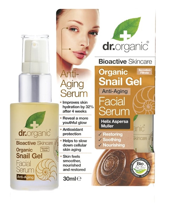 Dr Organic Snail Gel Anti-Aging Face Serum