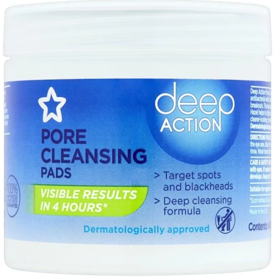 Superdrug Deep Action Pore Cleansing Pads