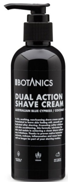 Men's Botanics Dual Action Shave Cream