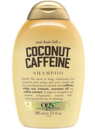 OGX Anti-hair Fall + Coconut Caffeine Strengthening Shampoo