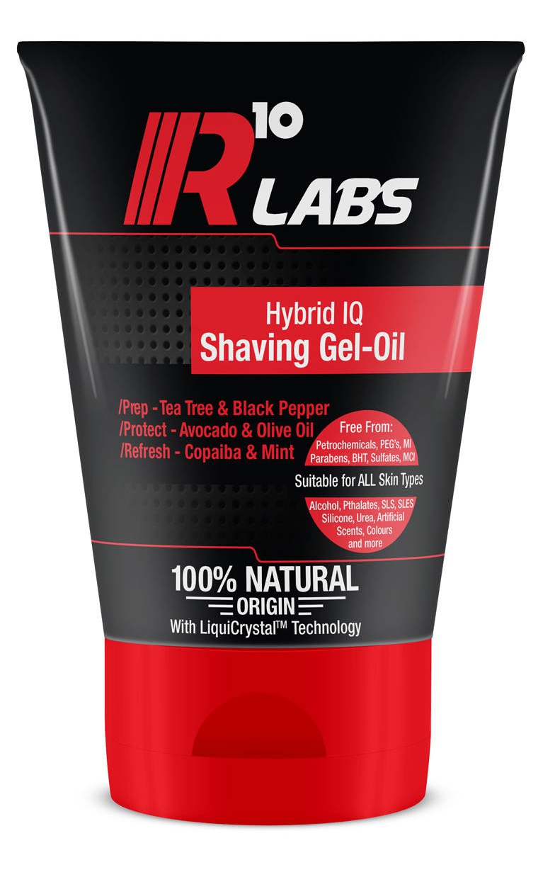 R10 Labs Hybrid Iq Shaving Gel-Oil