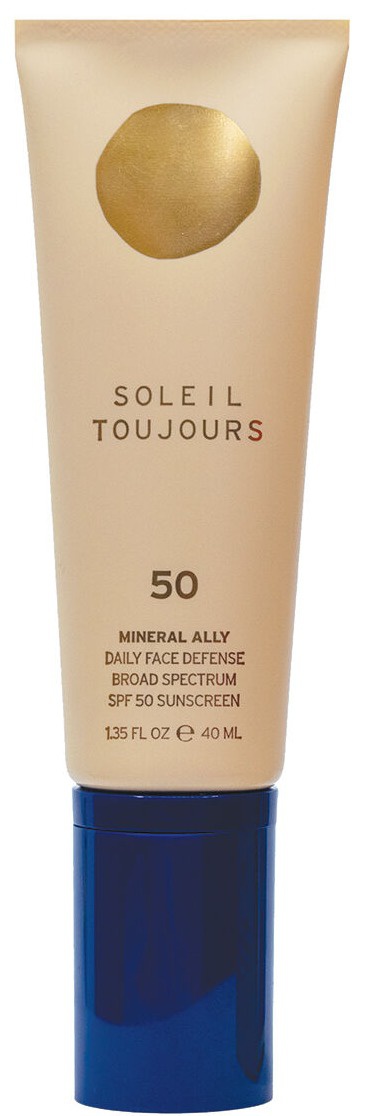 Soleil Toujours Mineral Ally Daily Face Defense Sunscreen SPF 50