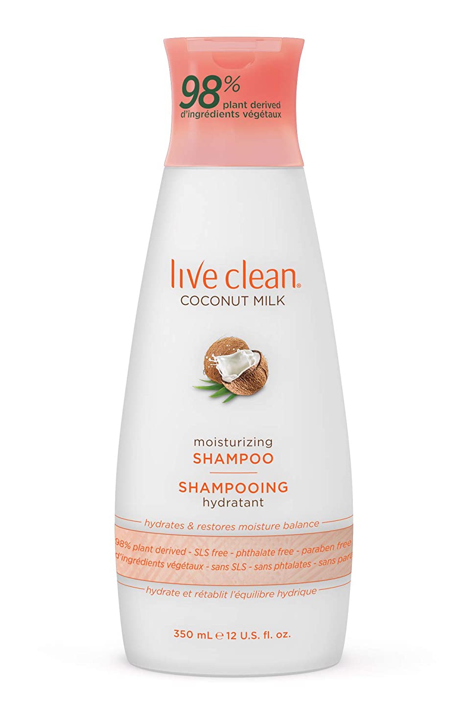 Live Clean Coconut Milk Moisturizing Shampoo