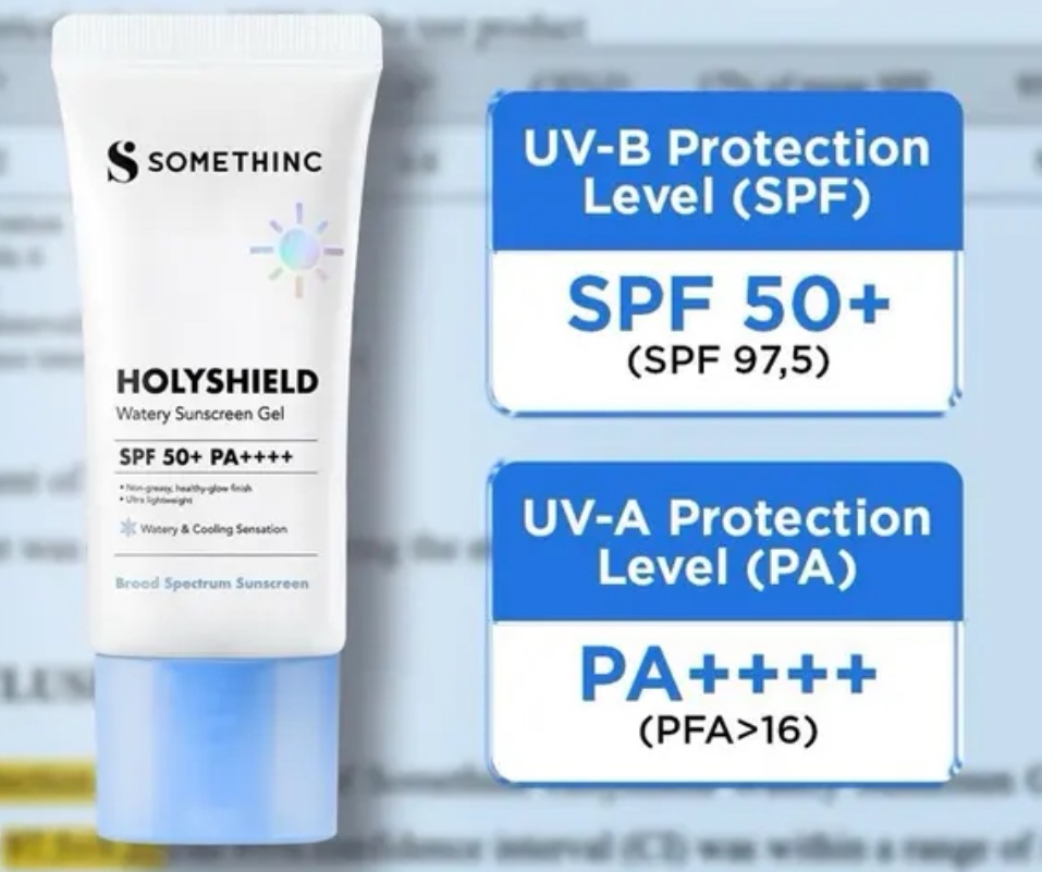 Somethinc HOLYSHIELD Watery Sunscreen Gel SPF50+ PA++++