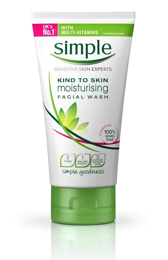 Simple Moisturizing Facial Wash