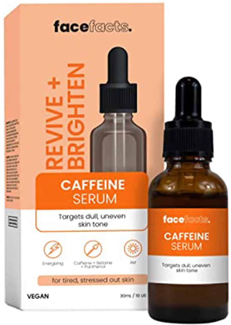 Face facts Revive + Brighten Caffeine Serum