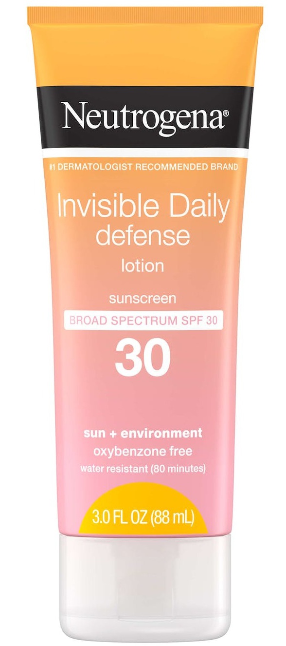 Neutrogena Invisible Daily Defense Sunscreen Lotion SPF 30 Invisible Daily Defense Sunscreen Lotion SPF 30