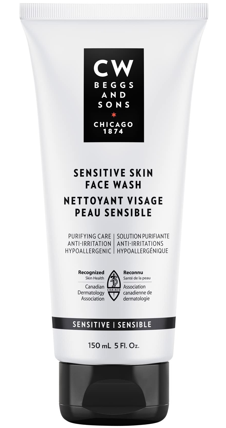 CW Beggs and Sons Sensitive Skin Face Wash
