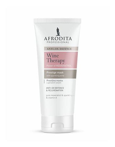 Afrodita professional WINE THERAPY Prestige Mask with sparkling wine