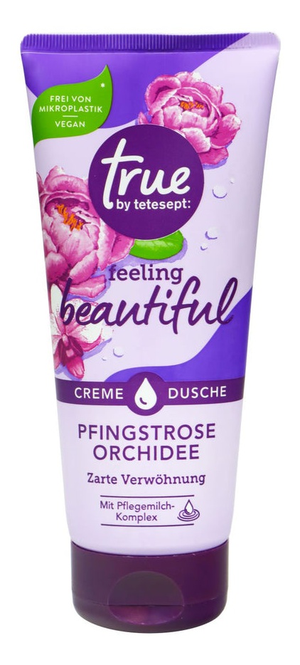 Tetesept True Creme Dusche Pfingstrose Orchidee