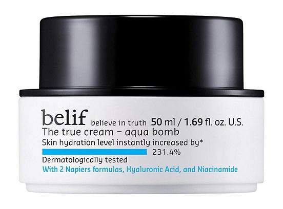 Belif The True Cream Aqua Bomb With Hyaluronic Acid And Niacinamide