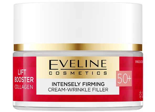 Eveline Lift Booster Collagen Intensely Firming Cream Wrinkle Filler 50+