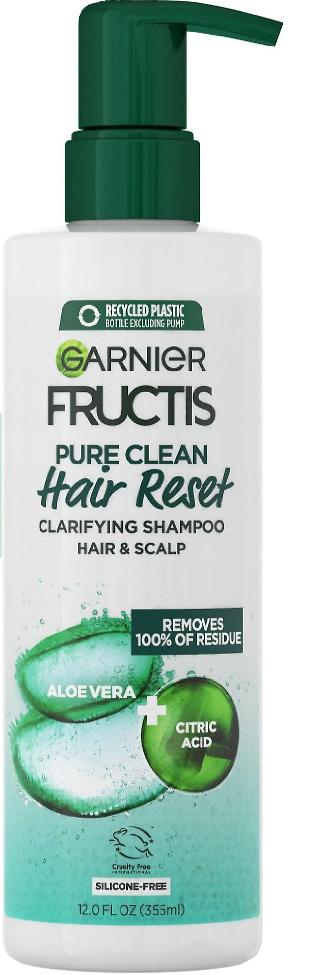 Garnier Fructis Pure Clean Hair Reset Clarifying Shampoo Hair & Scalp