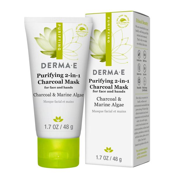 Derma E Purifying 2-In-1 Charcoal Mask