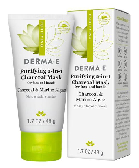 Derma E Purifying 2-In-1 Charcoal Mask