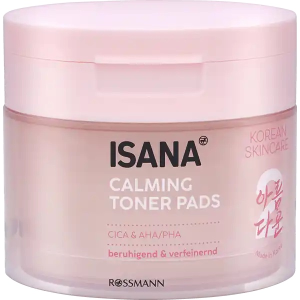Isana Korean Skincare Calming Toner Pads