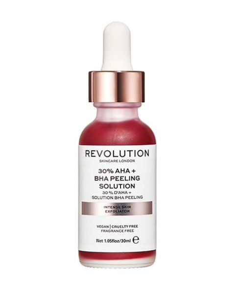 Revolution Intense Skin Exfoliator (30% Bha + Aha Peeling Solution)