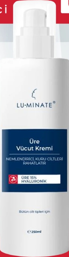 Luminate Ure Vücut Kremi