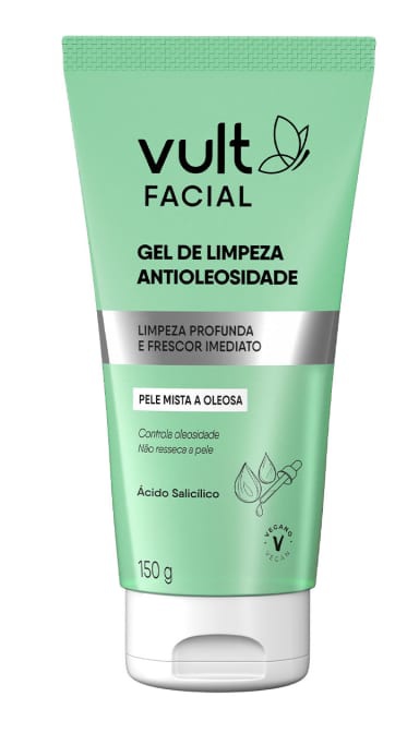 Vult Gel De Limpeza Antioleosidade