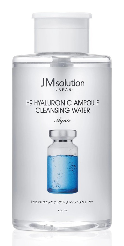 JM Solution H9 Hyaluronic Ampoule Cleansing Water Aqua