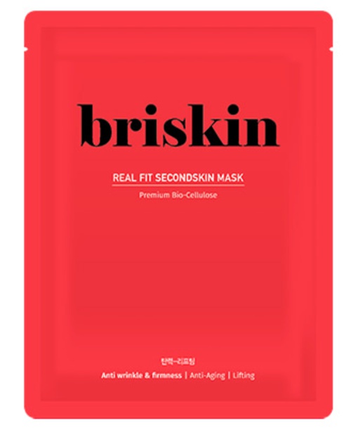 Briskin Real Fit Second Skin Mask (anti Wrinkle & Firmness)