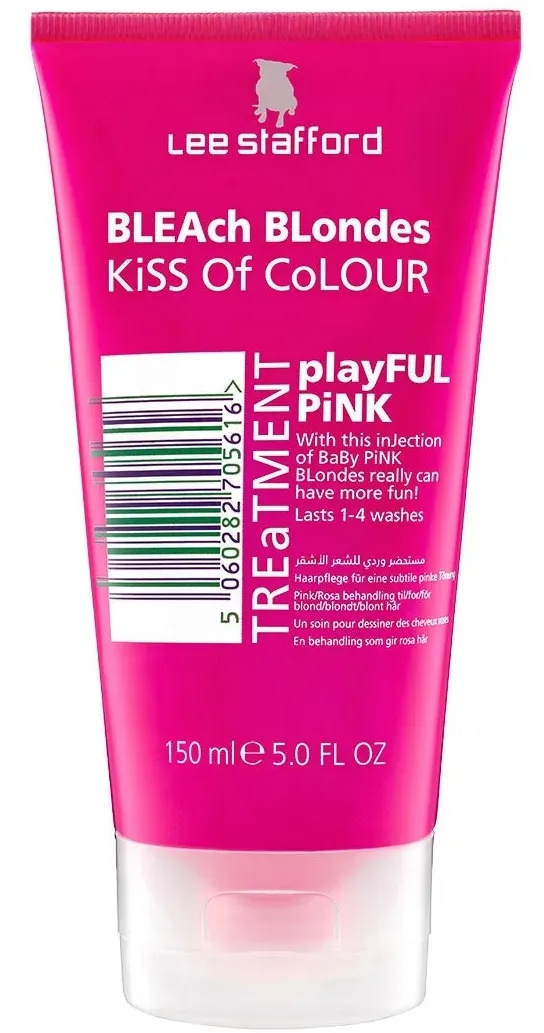 Lee Stafford Bleach Blondes Kiss Of Colour Playful Pink Treatment
