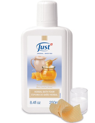 Just Herbal Bath Foam- Honey, Milk, & Rice