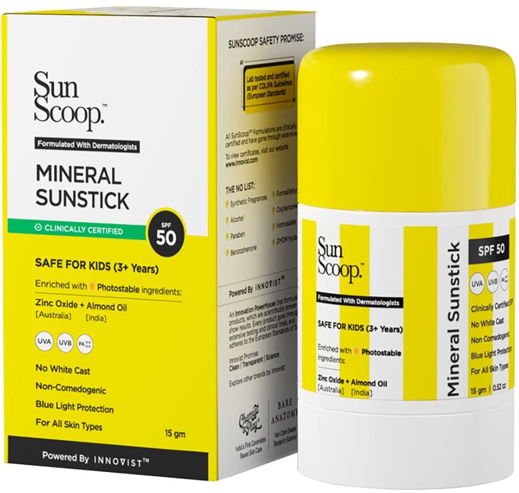 Sun Scoop Mineral Sunstick | SPF 50 | Pa++++
