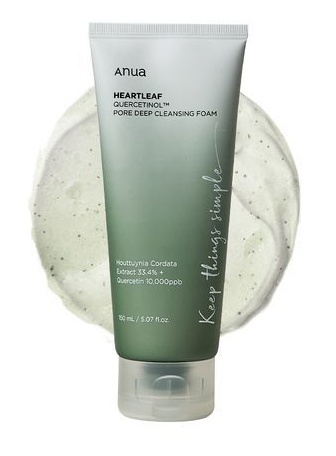 Anua Heartleaf Quercetinol Pore Deep Cleansing Foam