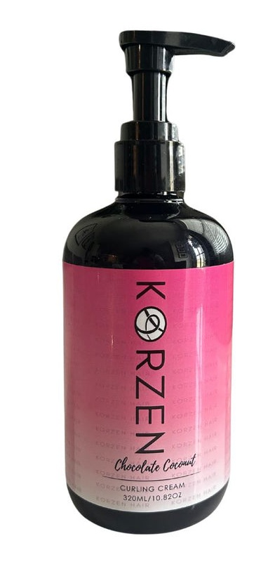 Korzen Hair Chocolate Coconut Curling Cream