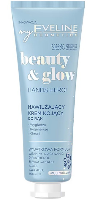 Eveline Beauty & Glow Hands Hero! Moisturizing And Soothing Hand Cream
