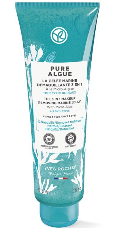 Yves Rocher Pure Algue 3-in-1 Makeup Removing Marine Jelly