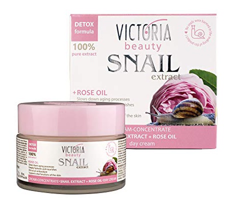 Victoria beauty Snail Extract+Rose Oil - Day Cream-Concentrate