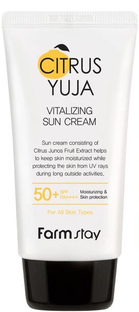 Farm Stay Citrus Vitalizing Sun Cream SPF 50+ Pa++++