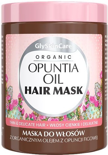 GlySkinCare Organic Opuntia Oil Hair Mask