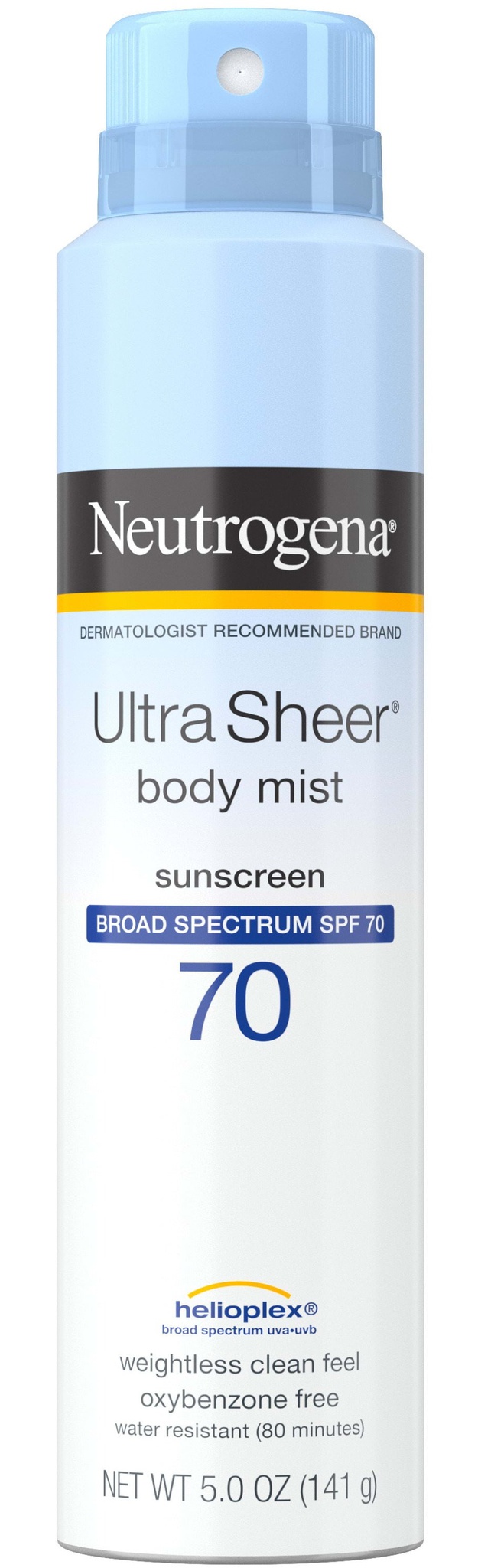 Neutrogena Ultra Sheer Lightweight Sunscreen Spray SPF70