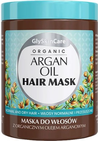 GlySkinCare Organic Argan Oil Hair Mask
