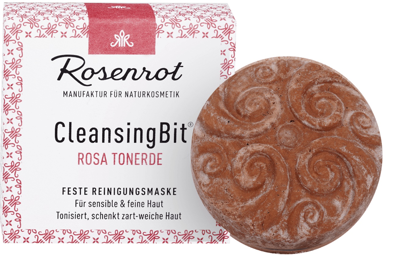 Rosenrot Cleansingbit Mit Rosa Tonerde