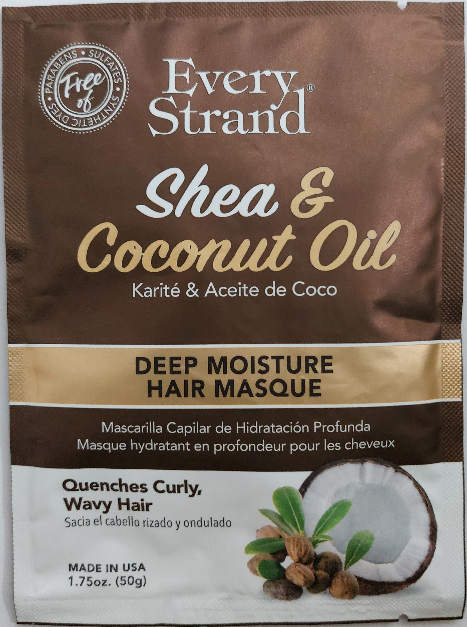 Every Strand Shea And Coconut Oil Deep Moisture Hair Masque