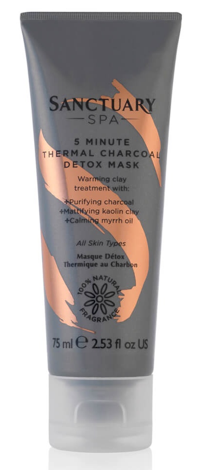 Sanctuary Spa 5 Minute Thermal Charcoal Detox Mask