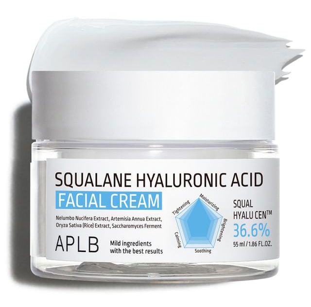 APLB Squalane Hyaluronic Acid Facial Cream