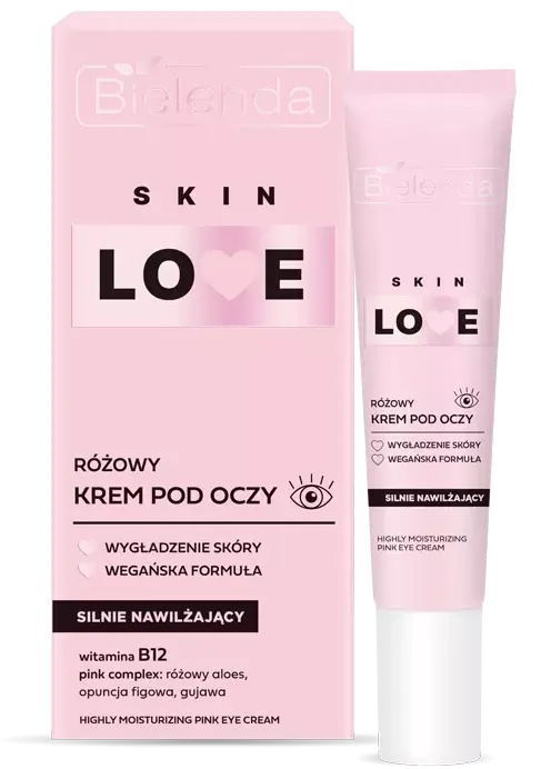 Bielenda Skin Love Highly Moisturizing Pink Eye Cream